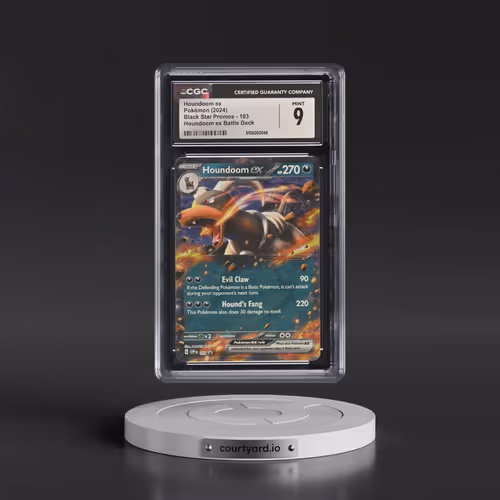 2023 Black Star Promos - Scarlet & Violet SVP EN #103 Houndoom ex - Houndoom ex Battle Deck (CGC 9 M