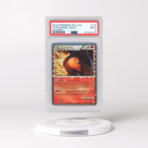 2010 Pokémon Heartgold & Soulsilver #110 Typhlosion - Holo (PSA 9 MINT)