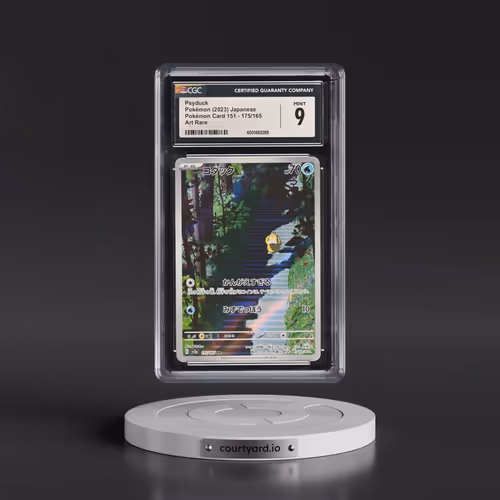 2023 Pokémon Card 151 #175/165 Psyduck - Art Rare Holo (CGC 9 MINT)
