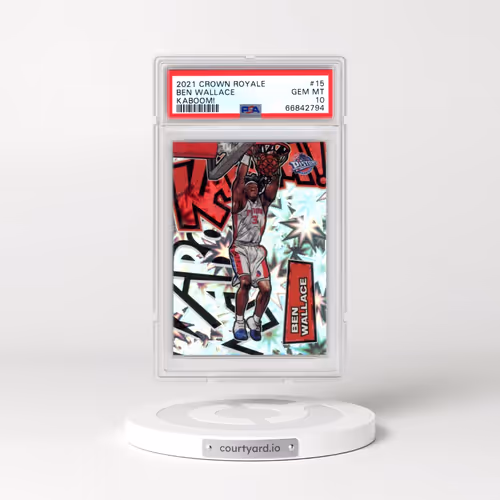 2021 Panini Crown Royale Kaboom! #15 Ben Wallace (PSA 10 GEM MINT)