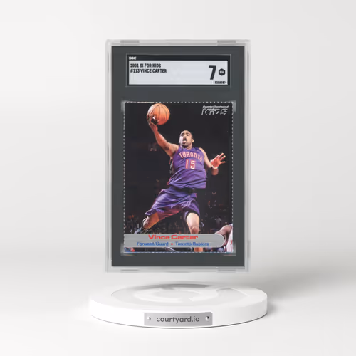 2001 Si For Kids #113 Vince Carter (SGC 7 NM)