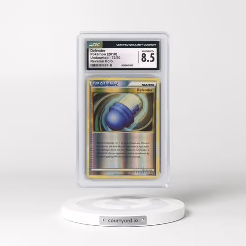2010 Undaunted #72/90 Defender - Reverse Holo (CGC 8.5 NM-MT+)