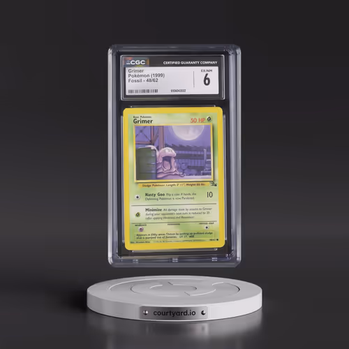 1999 Fossil #48/62 Grimer (CGC 6 EX-NM)