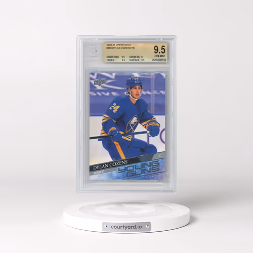 2020 Upper Deck #495 Dylan Cozens (BGS 9.5 GEM MINT)