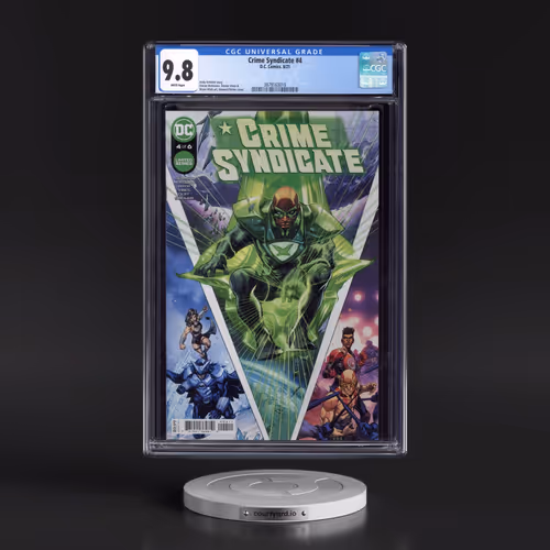 Crime Syndicate #4 CGC 9.8 White Pages (DC Comics, 8/21) - Universal