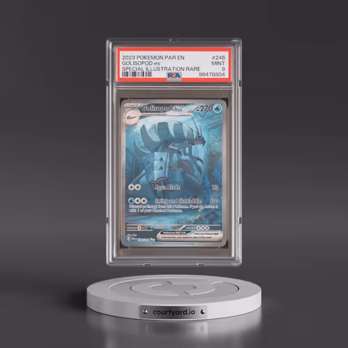 2023 Pokémon Par EN-Paradox Rift #246 Golisopod EX - Holo Special Illustration Rare (PSA 9 MINT)