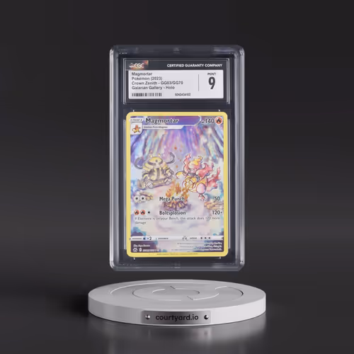 2023 Crown Zenith #GG03/GG70 Magmortar - Galarian Gallery Holo (CGC 9 MINT)