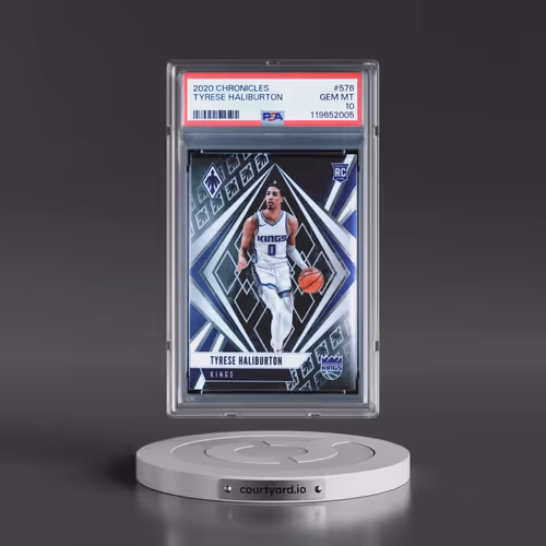 2020 Panini Chronicles #576 Tyrese Haliburton (PSA 10 GEM MINT)