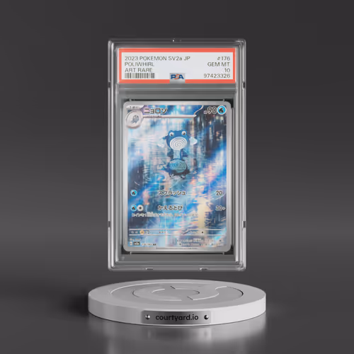 2023 Pokémon Sv2a-Pokemon 151 #176 Poliwhirl - Art Rare (PSA 10 GEM MINT)