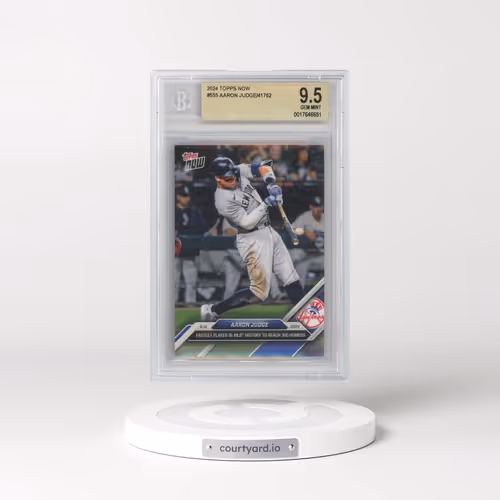 2024 Topps Now #555 Aaron Judge (BGS 9.5 GEM MINT)