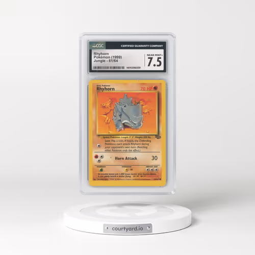 1999 Jungle #61 Rhyhorn (CGC 7.5 NM+)