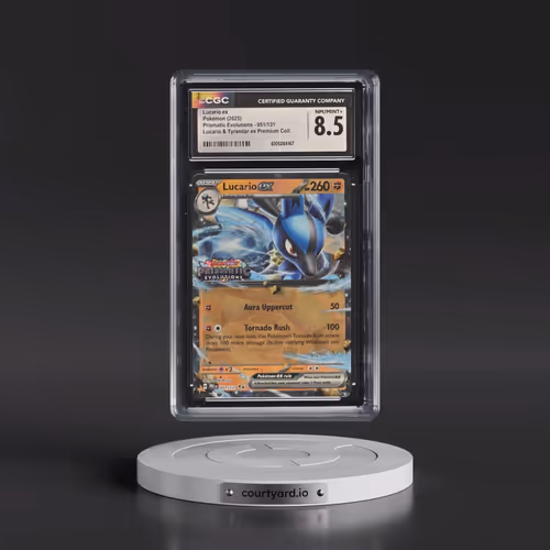 2024 Prismatic Evolutions - PRE EN #051/131 Lucario ex - Lucario & Tyranitar ex Premium Collecti