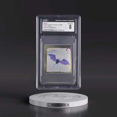 Action Flipz Series 1 (Artbox) - English #R16 Golbat - Chromium Stickers (CGC 8 NM-MT)