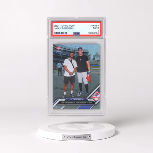2024 Topps Now #467SP Jalen Brunson (PSA 9 MINT)