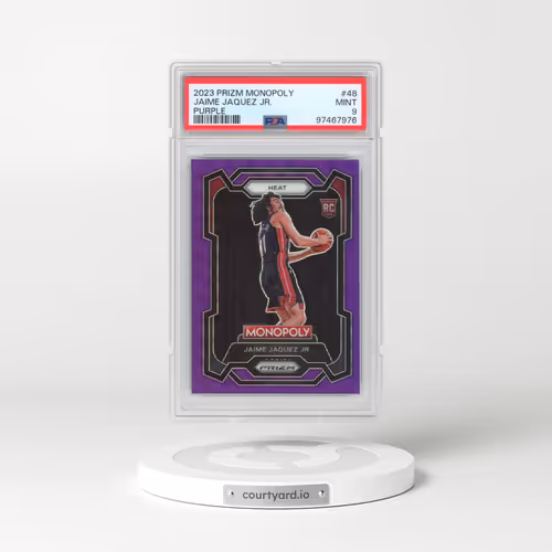 2023 Panini Prizm Monopoly #48 Jaime Jaquez Jr. - Purple (PSA 9 MINT)