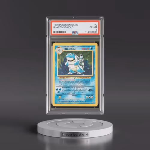 1999 Pokémon Game #2 Blastoise - Holo (PSA 6 EX-MT)