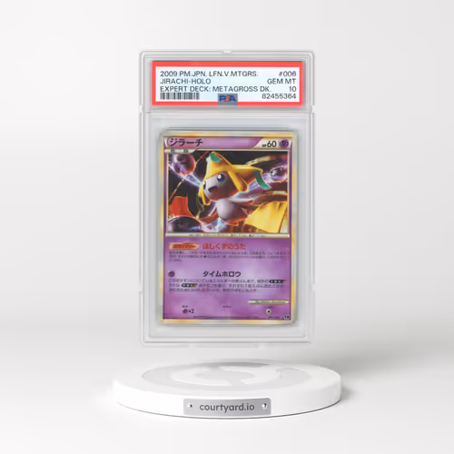 2009 Pokémon Leafeon VS Metagross Expert Deck: Metagross Deck #006 Jirachi - Holo (PSA 10 GEM MINT)