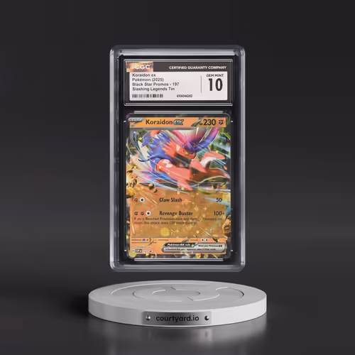 2023 Black Star Promos - Scarlet & Violet SVP EN #197 Koraidon ex - Slashing Legends Tin (Holo) (CGC