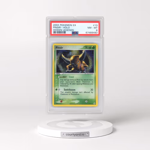 2004 Pokémon EX Hidden Legends #13 Pinsir - Holo (PSA 8 NM-MT)