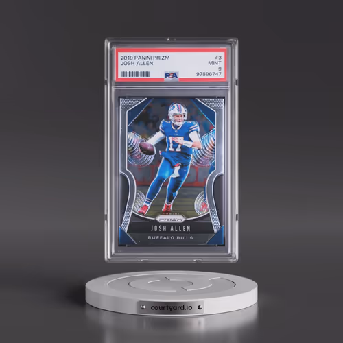 2019 Panini Prizm #3 Josh Allen (PSA 9 MINT)