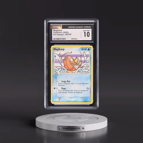 2005 EX Deoxys #64/107 Magikarp (CGC 10 GEM MINT)