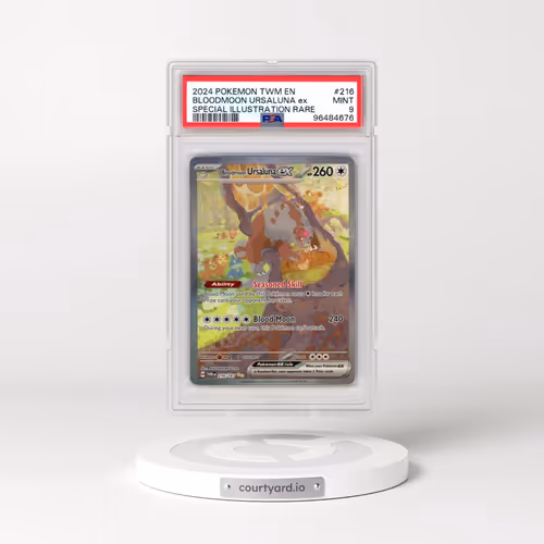 2024 Pokémon Twm EN-Twilight Masquerade #216 Bloodmoon Ursaluna EX - Holo Special Illustration Rare
