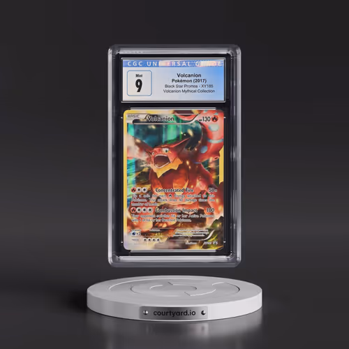 2013 Black Star Promos #XY185 Volcanion - Volcanion Mythical Collection (Holo) (CGC 9 MINT)