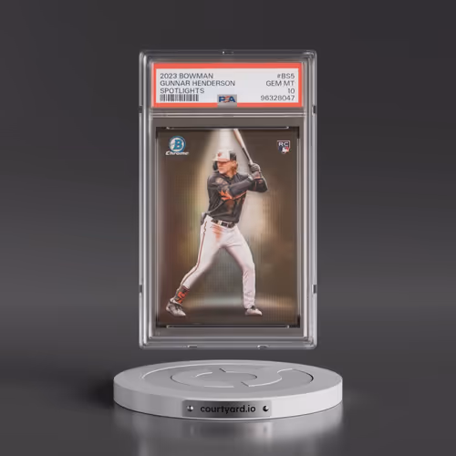 2023 Bowman Spotlights #BS5 Gunnar Henderson (PSA 10 GEM MINT)