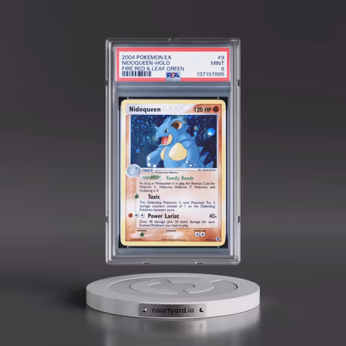2004 Pokémon EX Fire Red & Leaf Green #9 Nidoqueen - Holo (PSA 9 MINT)