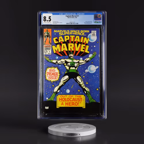 Captain Marvel #1 CGC 8.5 Off-white to White Pages (Marvel Comics, 5/68) - Universal