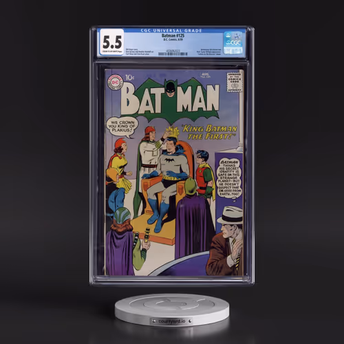 Batman #125 CGC 5.5 Cream to Off-white Pages (DC Comics, 8/59) - Universal