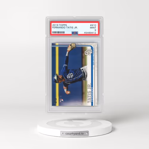 2019 Topps #410 Fernando Tatis Jr. (PSA 9 MINT)