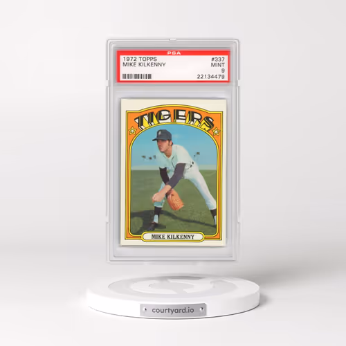 1972 Topps #337 Mike Kilkenny (PSA 9 MINT)