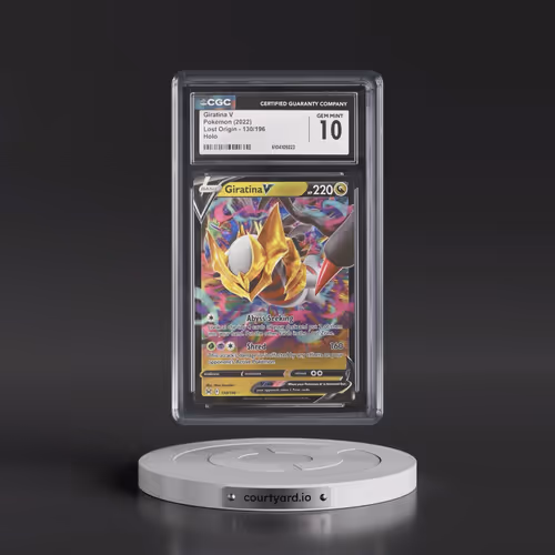 2022 Lost Origin #130/196 Giratina V - Holo (CGC 10 GEM MINT)