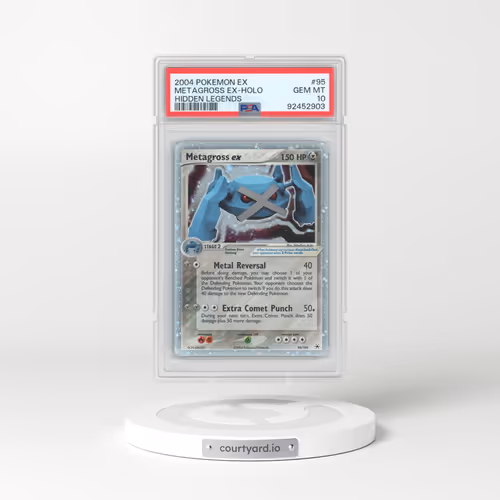 2004 Pokémon EX Hidden Legends #95 Metagross EX - Holo Holo (PSA 10 GEM MINT)