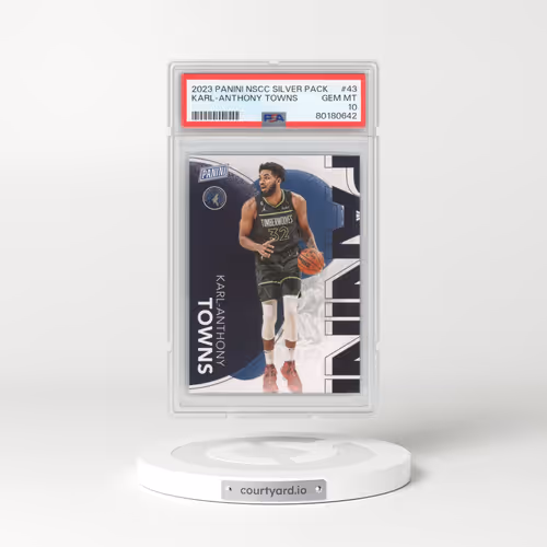 2023 Panini National Sports Collectors Convention Silver Packs #43 Karl-Anthony Towns (PSA 10 GEM MINT)