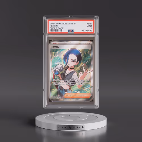 2024 Pokémon Sv5a-Crimson Haze #087 Perrin - Super Rare (PSA 9 MINT)