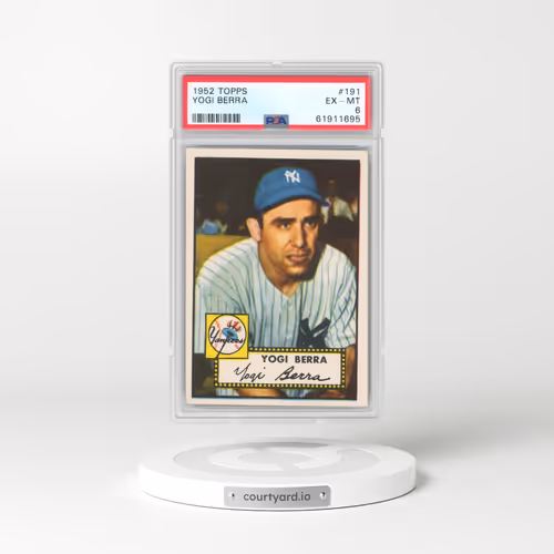 1952 Topps #191 Yogi Berra (PSA 6 EX-MT)
