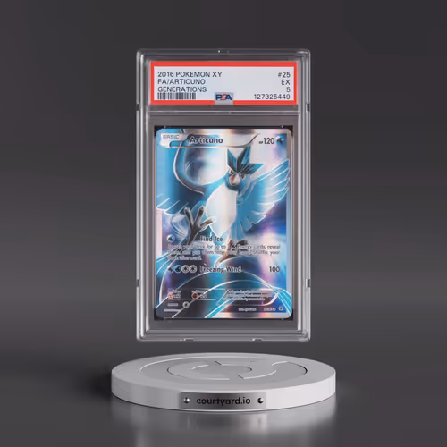2016 Pokémon XY Generations #25 Articuno - Full Art (PSA 5 EX)