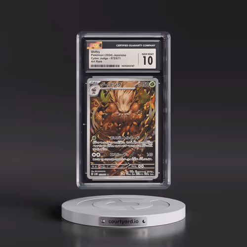 2024 Pokémon Sv5m-Cyber Judge #072 Shiftry - Art Rare (CGC 10 GEM MINT)