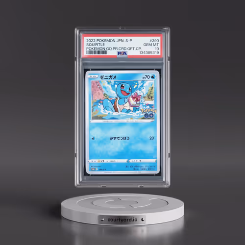 2022 Pokémon S Promo #290 Squirtle - Pokemon Go Promo Card Gift Campaign (PSA 10 GEM MINT)