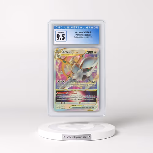 2022 Brilliant Stars #123/172 Arceus VSTAR - Holo (CGC 10 GEM MINT)