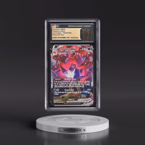 2022 Lost Origin #TG22/TG30 Eternatus VMAX - Holo Character Rare (CGC 10 PRISTINE)
