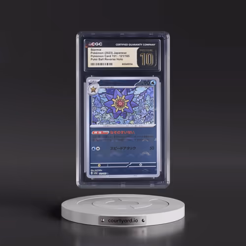 2023 Pokémon Sv2a-Pokémon 151 #121 Starmie - Reverse Holo (CGC 10 PRISTINE)