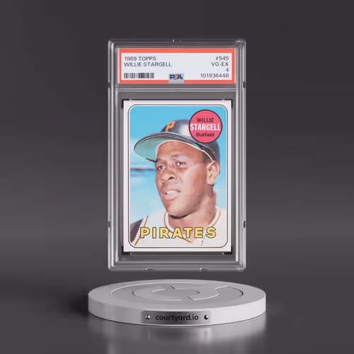 1969 Topps #545 Willie Stargell (PSA 4 VG-EX)