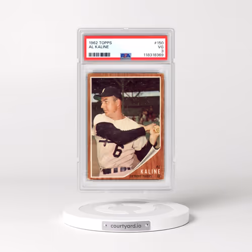 1962 Topps #150 Al Kaline (PSA 3 VG)