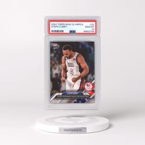 2024 Topps Now Olympic Games #22 Steph Curry (PSA 10 GEM MINT)