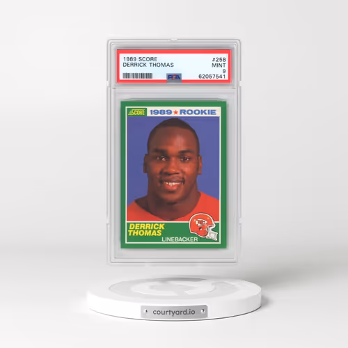 1989 Score #258 Derrick Thomas (PSA 9 MINT)