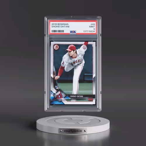 2018 Bowman #49 Shohei Ohtani (PSA 9 MINT)