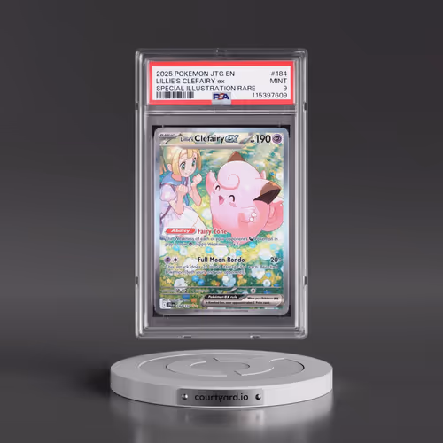 2025 Pokémon Jtg EN-Journey Together #184 Lillie's Clefairy EX - Holo Special Illustration Rare (PSA